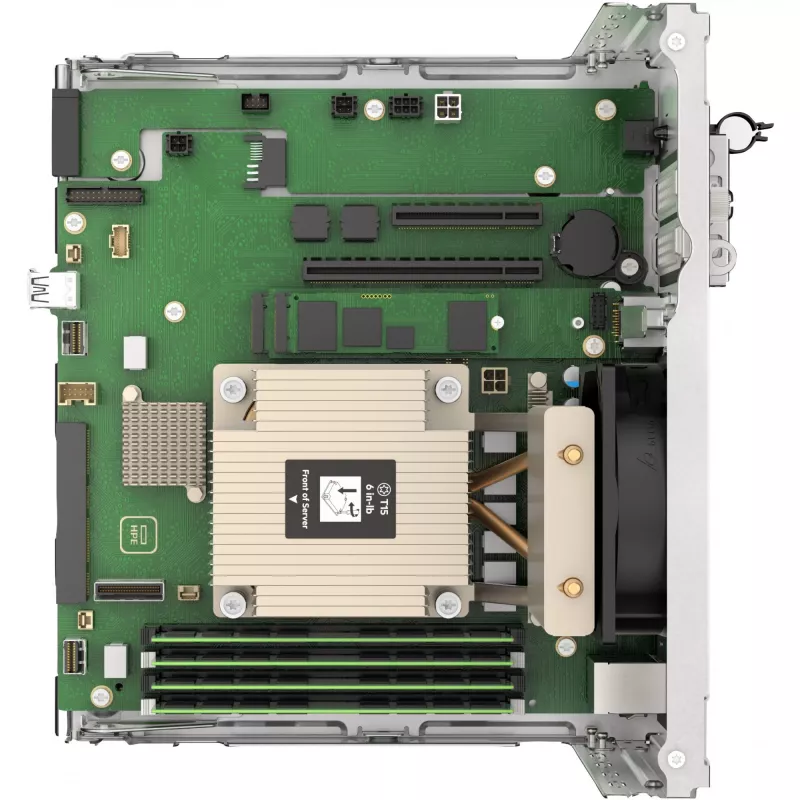 HPE ProLiant MicroServer Gen11 E-2434 4c 32GB-U 4LFF-NHP 2x4TB HDD 180W išorinis maitinimo šaltinis EMEA Cmp Mod Svr
