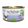 Šlapias kačių ėdalas Agras Pet Foods SCHESIR Tunas su gruperiu drebučiuose 70 g, suaugusioms katėms, 85% drėgmės, 12,5% baltymų