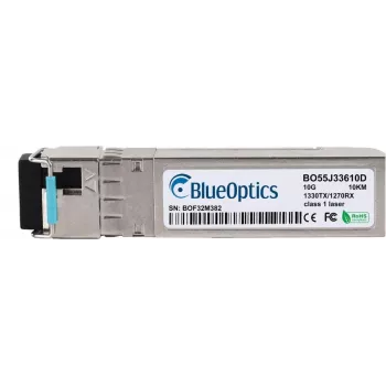 SFP+ modulis BlueOptics SFP-XG-LX-SM1330-BIDI-BO, 10 Gbps, 10 km, LC simplex, vienmodis, 1270 nm TX / 1330 nm RX