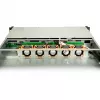Inter-Tech IPC 1U-1404 stovas juodas, nerūdijantis plienas
