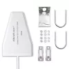 Išorinė 4G/5G LTE antena QOLTEC 9 dBi, N moteriška jungtis, 3 m kabelis