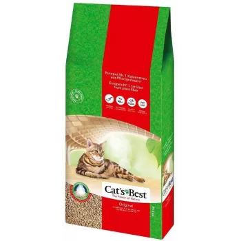 Cat's Best Eco Plus Original - Medžio drožlių kraikas katėms - 30 l