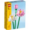 LEGO 40647 Lotosų gėlės — Botaninė kolekcija, modulinis modelis, 220 detalių, aukštis 300 mm, nuo 8 metų