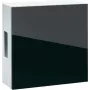 Grothe GONG 465A Bw/black – belaidis durų skambutis, juodas/baltas, plieninis, laidinis, 83 dB, AC / baterija, 8–12 V