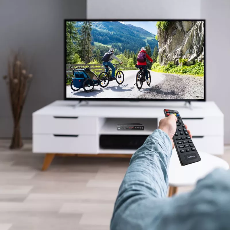 Skaitmeninis TV imtuvas MANTA DVBT025PRO DVB-T2 Full HD USB įrašymas