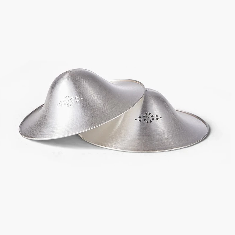 Momcozy 999 Sidabrinis maitinimo skydelis 55 mm 2 vnt L