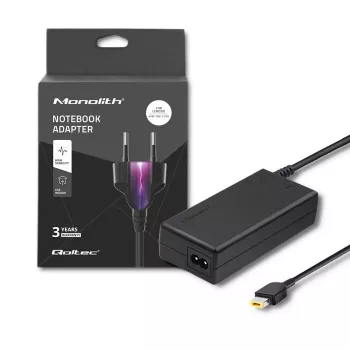 Qoltec 45W 20V 2.25A Slimtip + pin 50098.45w nešiojamojo kompiuterio maitinimo adapteris