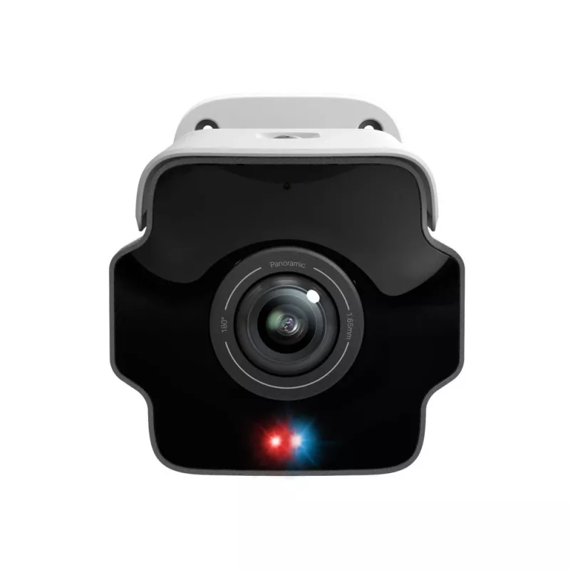 TP-Link VIGI InSight S385PI 8MP 4K 180° panoraminė lauko IP kulka su IR ir aktyvia gynyba