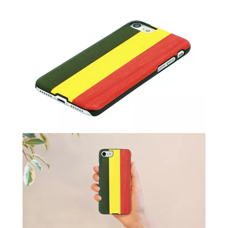 Apsauginis dėklas „man and wood“ iPhone XR – Reggae Black