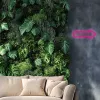 Neoninė rodyklės sieninė lempa MANTA SNL107PK – rožinis dekoratyvinis LED ženklas