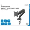 Deltaco ARM-534 monitoriaus laikiklis / stovas 68.6 cm (27 inch) stalas Juodas