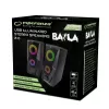 Garsiakalbis ESPERANZA BAILA 6 W laidinis grindinis, 6 W RMS, 160–20000 Hz, 3 Ω, USB ir 3,5 mm, pora