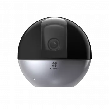 Vidinė IP stebėjimo kamera EZVIZ CS-E6 — 2880×1620, 25 kadrų/s, Wi‑Fi, stalinis montavimas, naktinis matymas 10 m