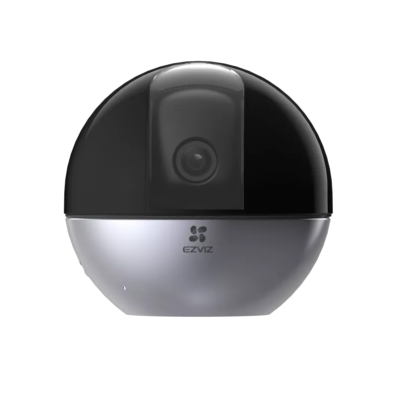 Vidinė IP stebėjimo kamera EZVIZ CS-E6 — 2880×1620, 25 kadrų/s, Wi‑Fi, stalinis montavimas, naktinis matymas 10 m