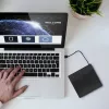 Išorinis DVD-RW įrenginys QOLTEC 51857 – USB 3.0, SATA sąsaja, DVD±R 8x, DVD±RW 4x, DVD-RAM 5x, CD 24x, juodas