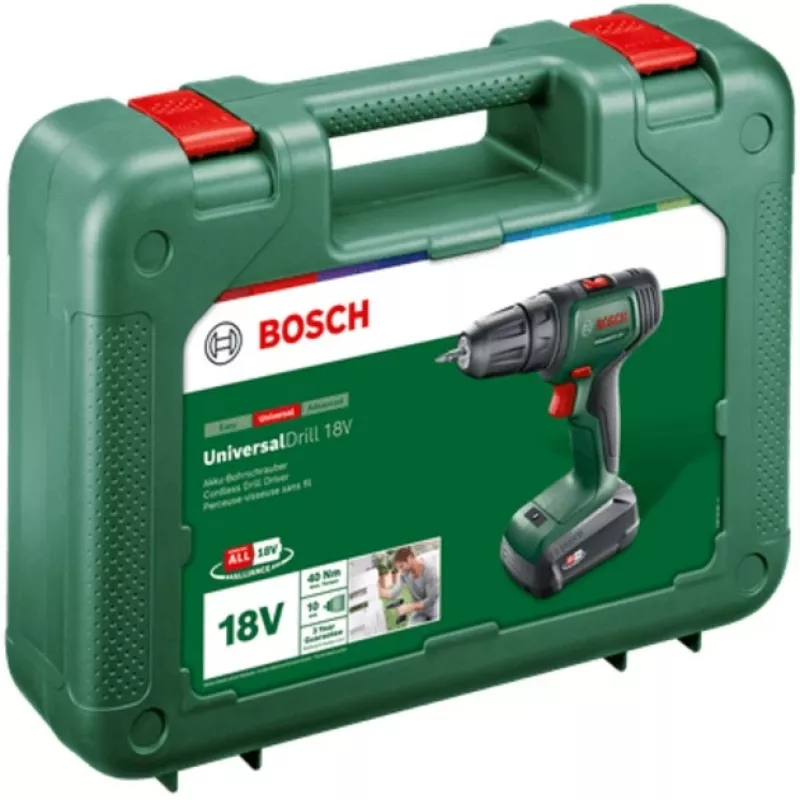Belaidis gręžtuvas/suktuvas Bosch Powertools UniversalDrill 18V