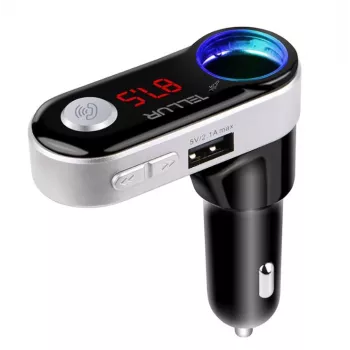 FM siųstuvas Tellur FMT-B2 Juodas Bluetooth 5.0 USB automobilio garso atkūrimui