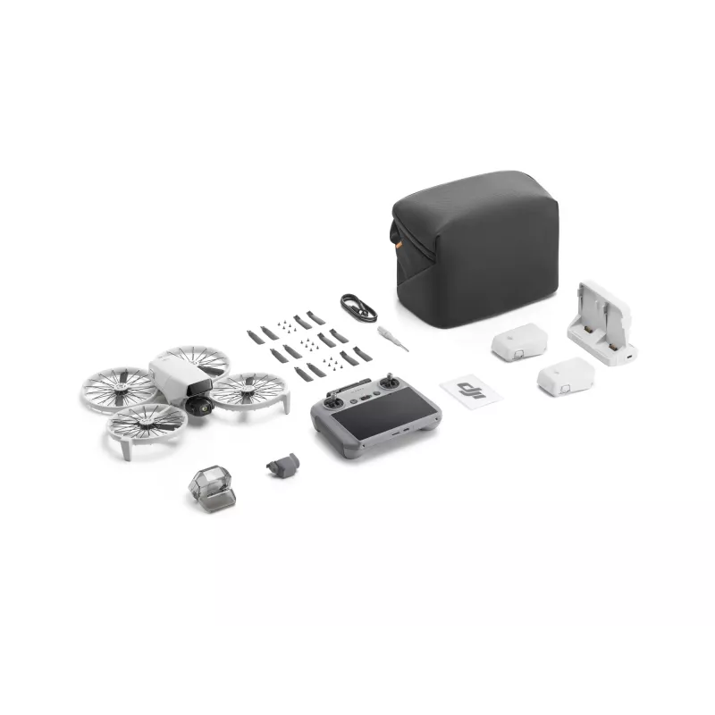 Kvadrakopteris DJI Flip Fly More Combo RC 2 – 4 rotoriai, 48 MP kamera, 3840×2160, maks. greitis 16 m/s, nuotolis 14000 m