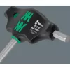 T-rankos rinkinys Wera Series 400 454/7 HF, 7 dalių T-rankos šešiabriauniai ir atsuktuvų komplektas
