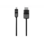 Mini DisplayPort į HDTV HDMI laidas, 1,8 m, Mini DisplayPort, HDMI, Kištukas, Kištukas, Juodas