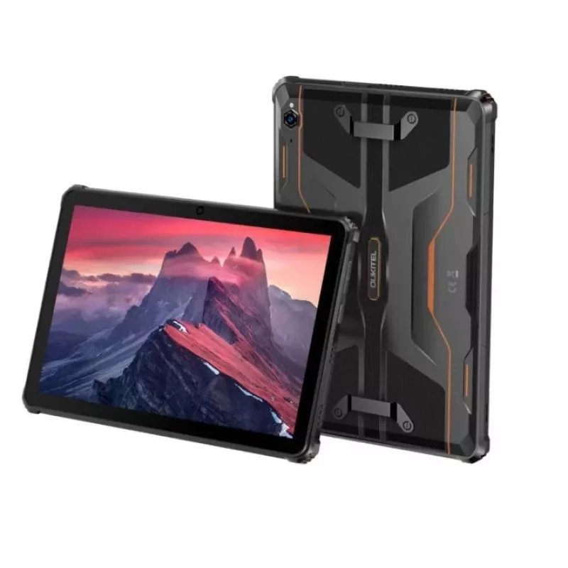 Oukitel RT9 10.1 inch 6/256GB Oranžinis Neardantis Planšetinis Kompiuteris 11000 mAh