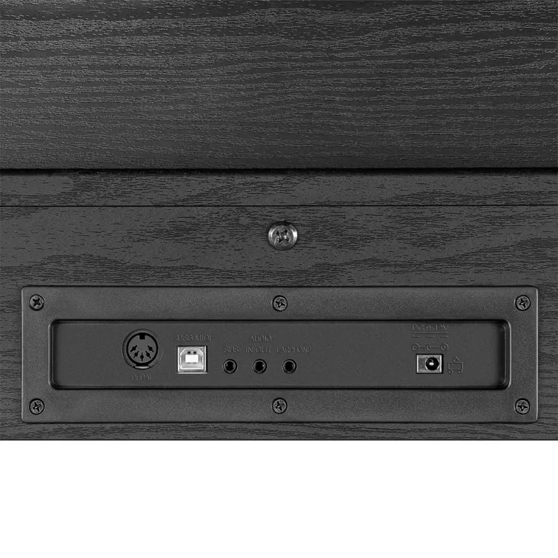 Skaitmeninis pianinas Kruger & Matz KMDP-45P-BK – matinė juoda apdaila, svertiniai klavišai