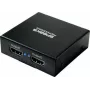 SpeaKa Professional SP-HDS-220 1+2 prievadų HDMI skirstytuvas Ultra HD 3840 × 2160 pikseliai juodas (SP-9006064)