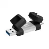 USB atmintinė Silicon Power 256 GB USB Type-A / USB Type-C, USB 3.2 Gen 1, aliuminio-gumos dangtelis