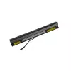 Baterija Green Cell LE97, skirta Lenovo IdeaPad 100/300 serijai, 14,8 V 2200 mAh, ličio jonų, 4 elementai, juoda