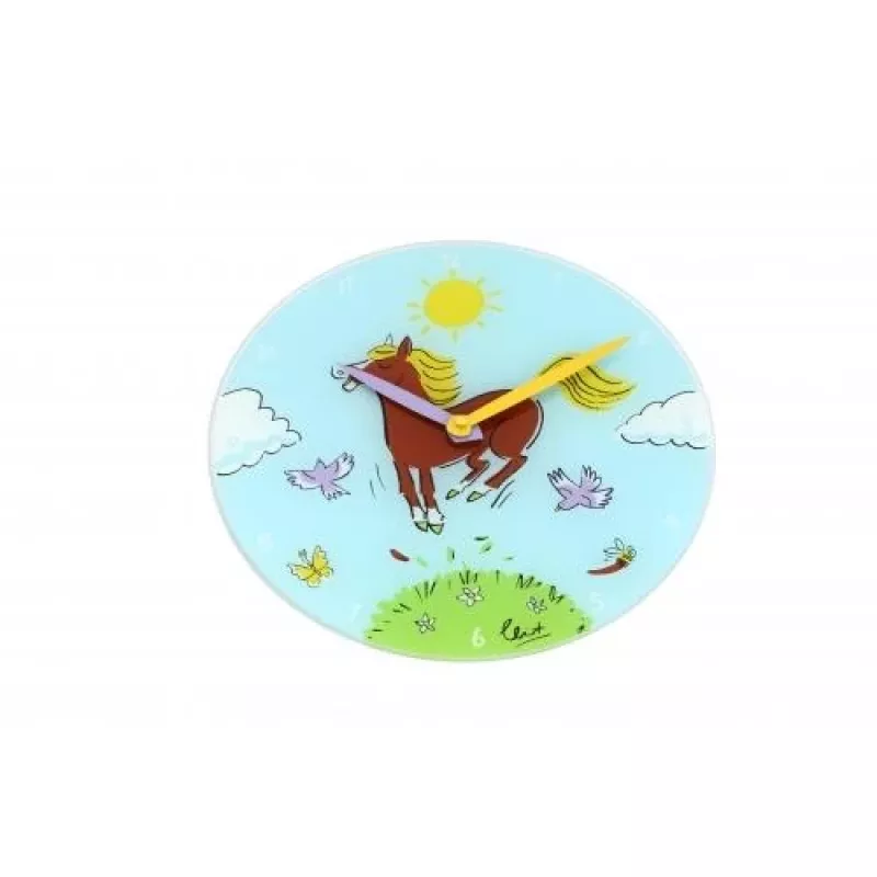 NeXtime klok 8812 Jump for joy, Ø30 cm, sieninis, mėlynas / įvairiaspalvis