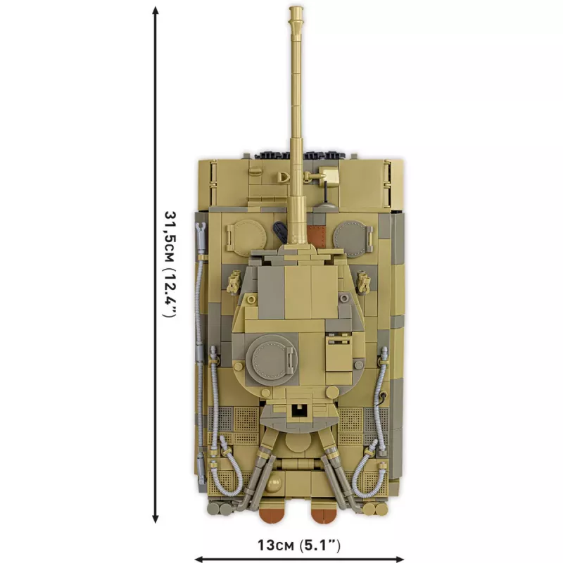 Konstruktorius COBI Panzer VI Tiger nr.131 – 1275 detalių