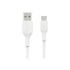 USB laidas Belkin CAB001BT1MWH2PK baltas