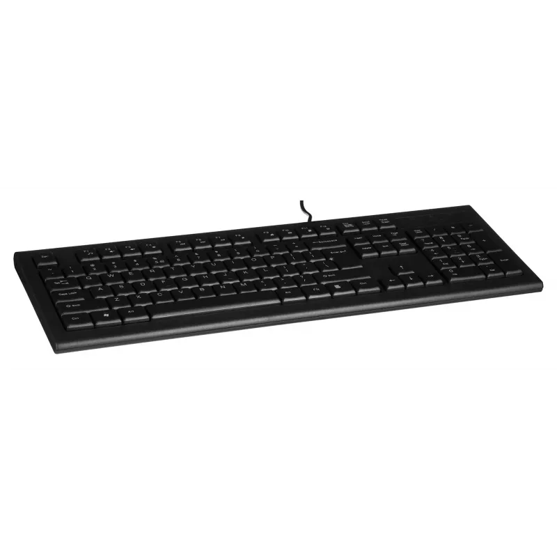 A4Tech KR-85 klaviatūra USB QWERTY US anglų juoda