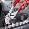 Knipex replinis veržliaraktis 250 mm, nikeliuotas, PVC rankenos, poliruoti nasrai