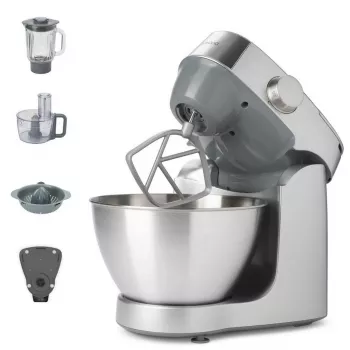 Kenwood Prospero+ virtuvinis kombainas 1000 W 4,3 L sidabrinis, nerūdijantis plienas su įmontuotomis svarstyklėmis