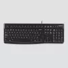 Logitech K120 USB klaviatūra, Šveicarijos raskladė, juoda (920-002504)