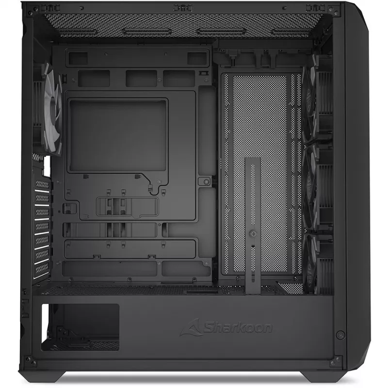 Sharkoon AK3 RGB Midi Tower Juoda