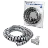 Kabelių rišimo spiralė LogiLink KAB0013 sidabrinė 2500 mm