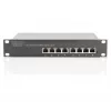 Switch DIGITUS 10 colių Gigabit Ethernet 8 prievadų nevaldomas - 8x Gigabit RJ45, montuojamas į stelažą