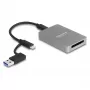 DeLOCK USB Type-C kortelių skaitytuvas CFexpress XQD aliumininis pilkas 10000 Mbit/s