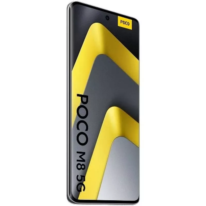Išmanusis telefonas POCO M8 5G 17,2 cm (6,77 inch) Hybrid Dual SIM USB Type-C 8 GB 512 GB 5520 mAh sidabrinis
