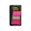 3M Post-it Index rožinė, siaura, 50 lipnių juostelių, 25,4 x 43,2 mm, vienkartiniame dozatoriuje (I680-21)