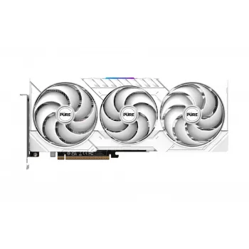 Vaizdo plokštė Sapphire Radeon RX 9070 XT — 16 GB GDDR6, PCIe 5.0, 256 bit, 320 mm, 3 lizdai, balta