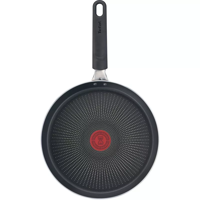 Blyninė keptuvė Tefal Resist Intense D52210 apvali 25 cm juoda raudona