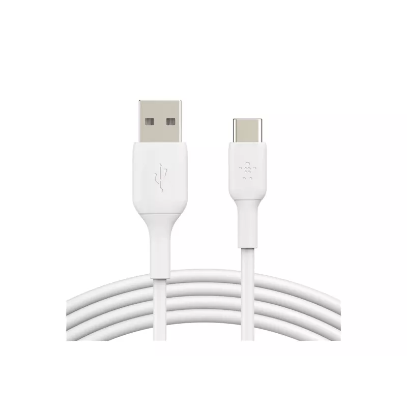 USB laidas Belkin CAB001BT2MWH 2 m USB A į USB C baltas