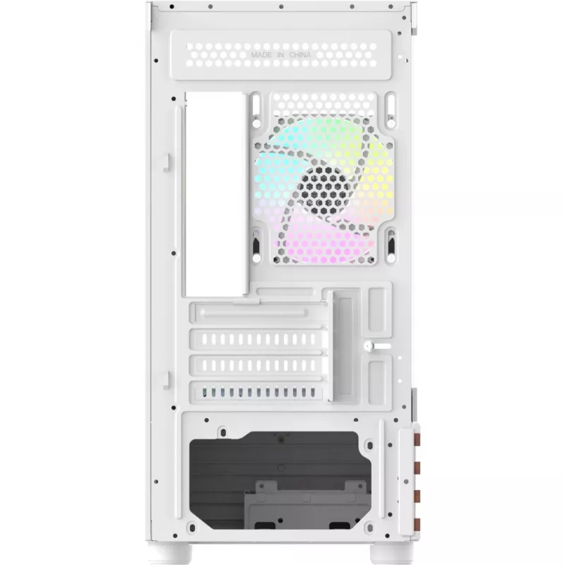 Korpusas THERMALTAKE View 170 WS ARGB Snow, Micro ATX, baltas
