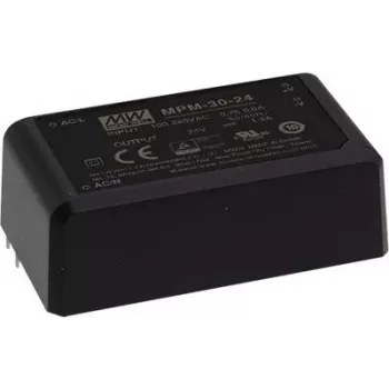 Maitinimo adapteris/inverteris MEAN WELL MPM-30-12ST, 30 W, 12 V išėjimas, 80–264 V įėjimas