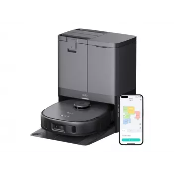 Anker Eufy X10 Pro Omni robotinis dulkių siurblys su šlapiu valymu, 8000 Pa, 180 min, 5200 mAh, 2.5 L, juodas