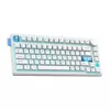 Mechaninio stiliaus Bluetooth klaviatūra Onikuma MT706 balta
