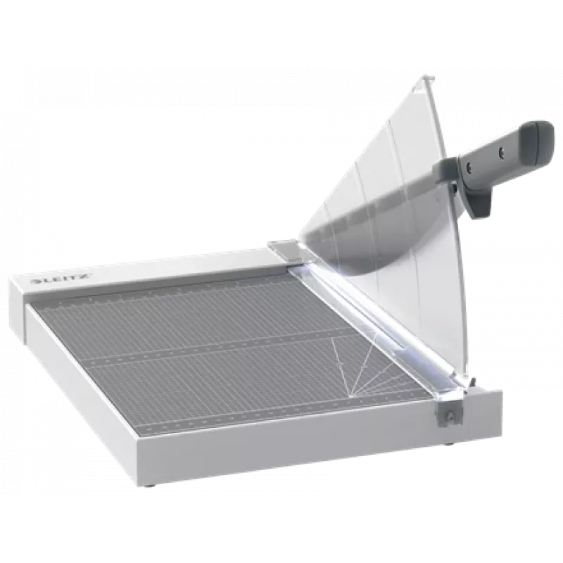 Leitz Precision Home Office popieriaus pjaustyklė A4, 10 lapų, rankinis spaustuvas, nerūdijantis plienas, A4, 80 g/m², antracitas